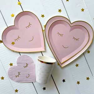 nice heart light pink