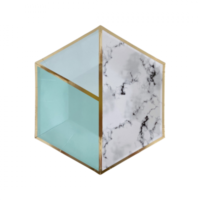 Тарелки marble mint 26 см, 8 шт